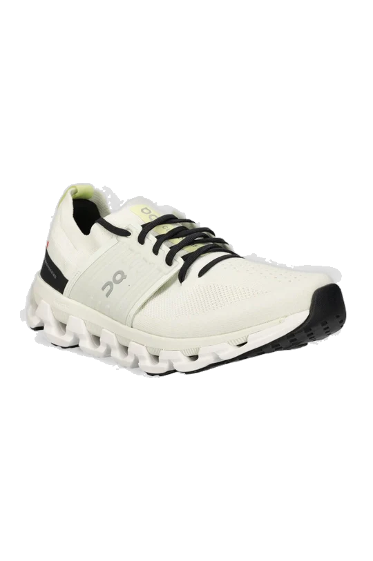 On Running Men's Cloudswift Shoes - Ivory / Black - Image 3