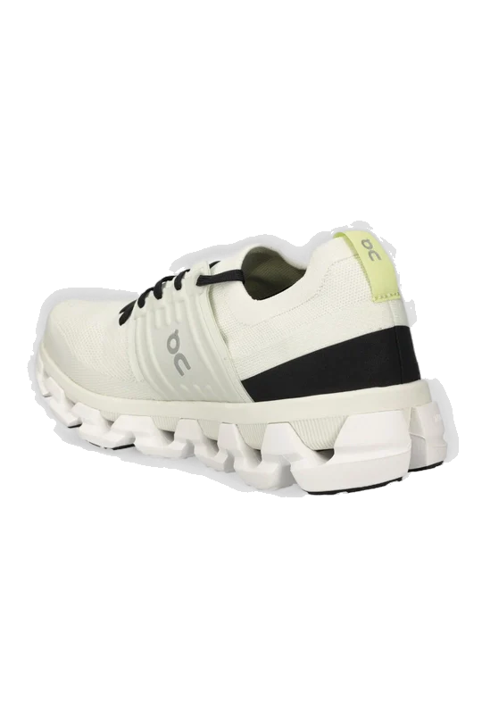 On Running Men's Cloudswift Shoes - Ivory / Black - Image 4