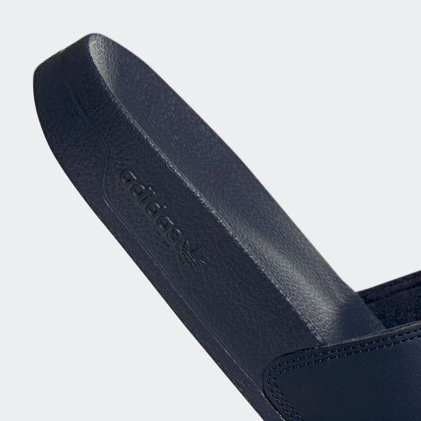 Adidas Adilette Lite Slides - Collegiate Navy / Cloud White - Image 9
