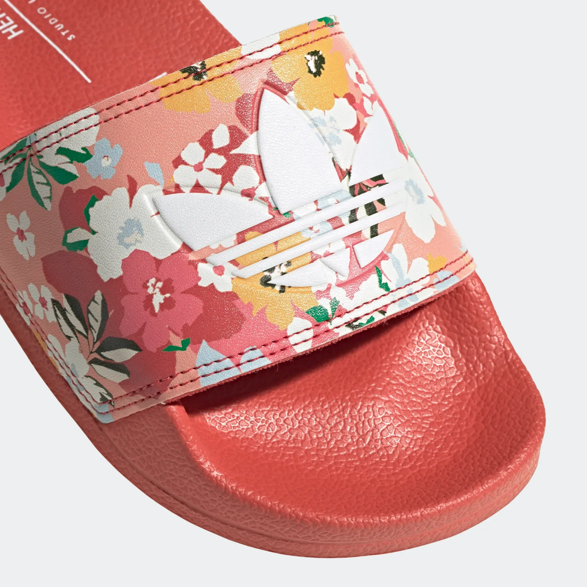 Adidas Kids' Adilette Lite Slides - Hazy Rose / Cloud White - Image 10