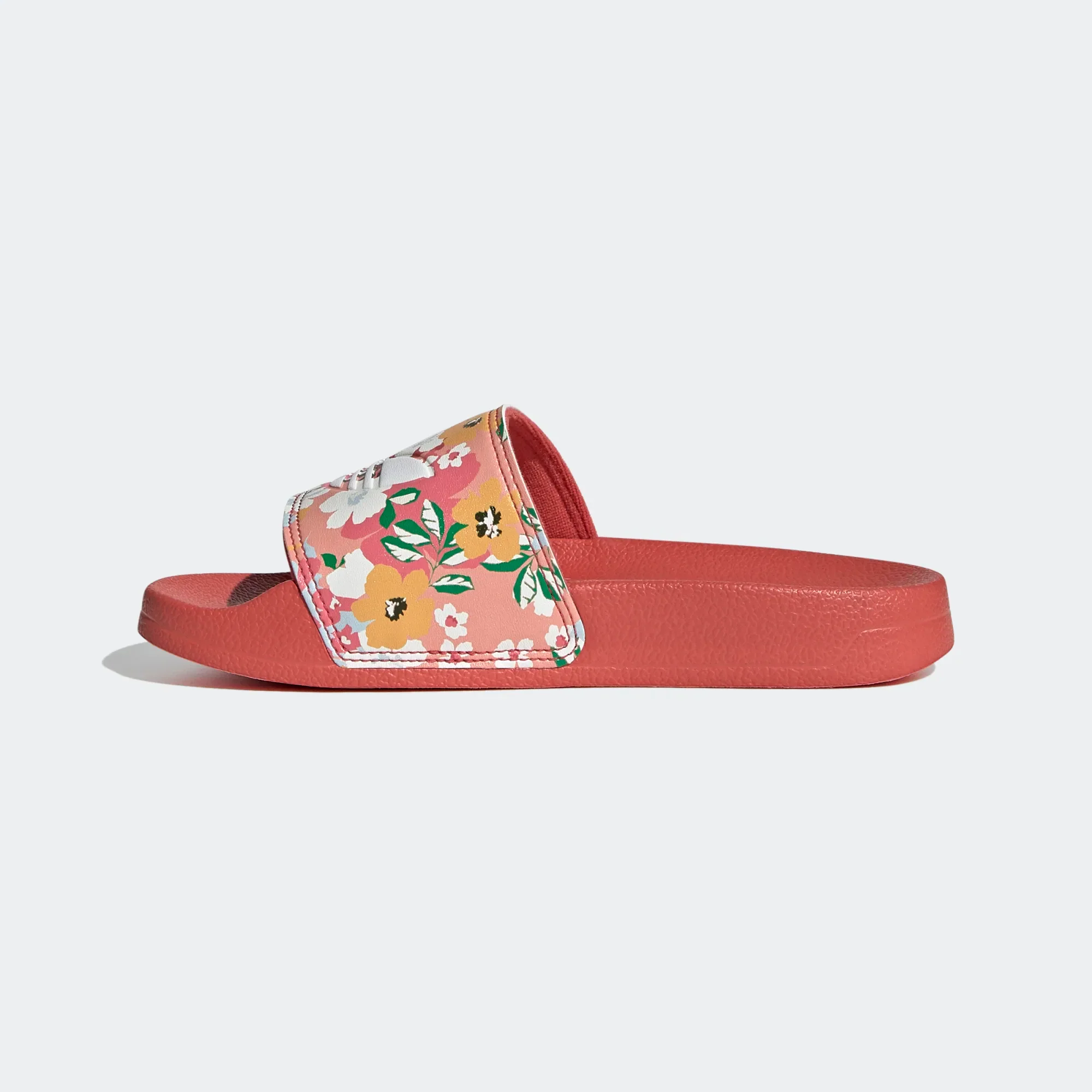 Adidas Kids' Adilette Lite Slides - Hazy Rose / Cloud White - Image 7