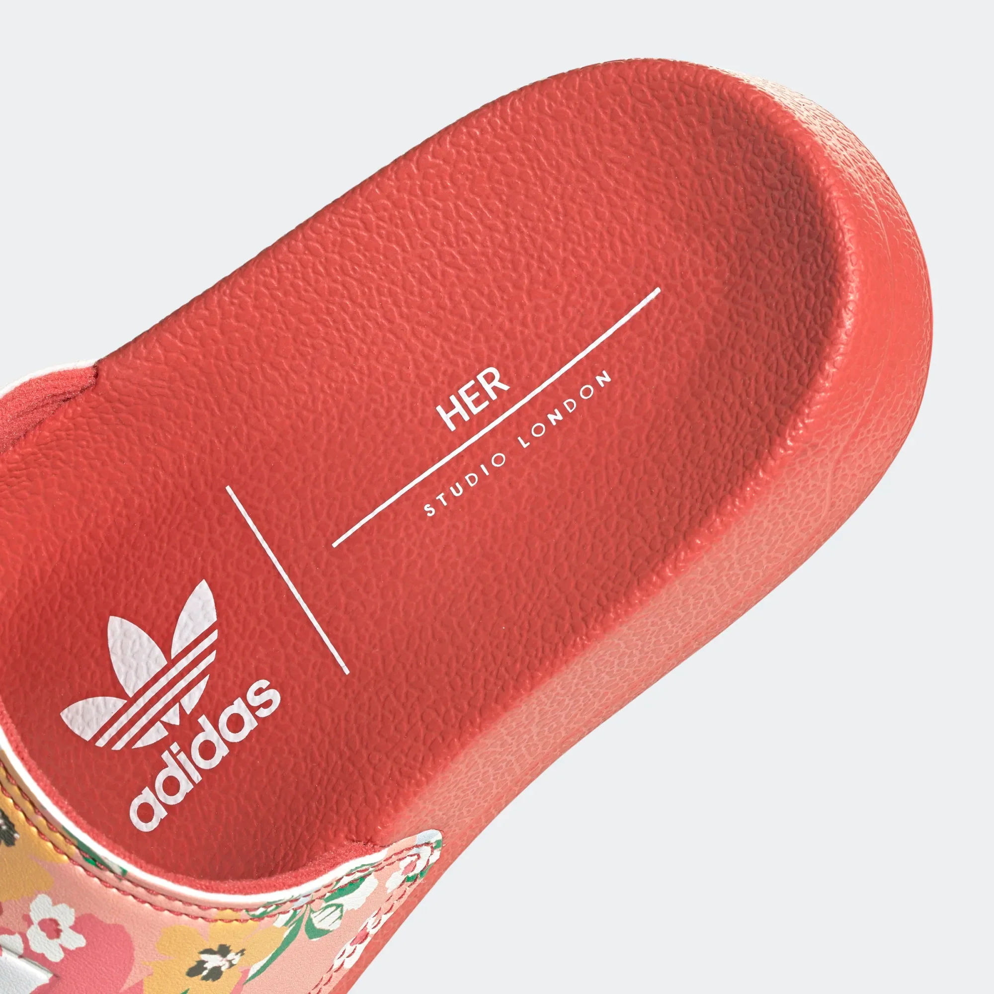 Adidas Kids' Adilette Lite Slides - Hazy Rose / Cloud White - Image 9
