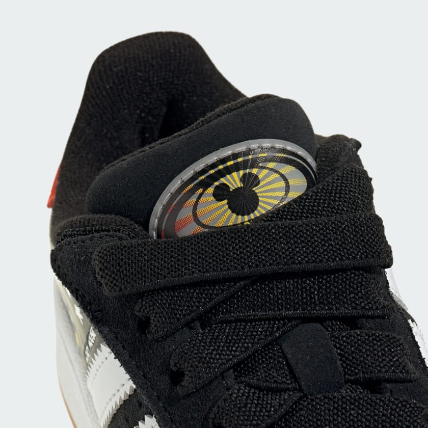 Adidas Kids' Campus 00s Led Lights Shoes - Core Black / Cloud White / Red - Image 13