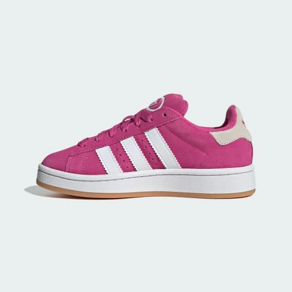 Adidas Kids' Campus 00S Shoes - Semi Lucid Fuchsia / Cloud White / Gum - Image 6