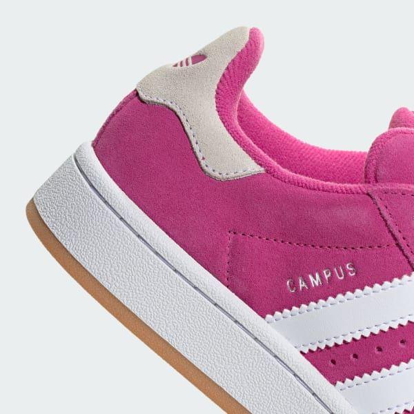 Adidas Kids' Campus 00S Shoes - Semi Lucid Fuchsia / Cloud White / Gum - Image 8