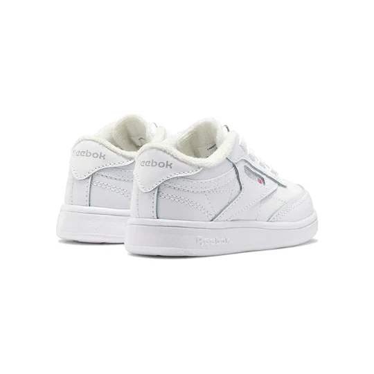 Adidas Kids' Club C Toddler Shoes - All White - Image 6