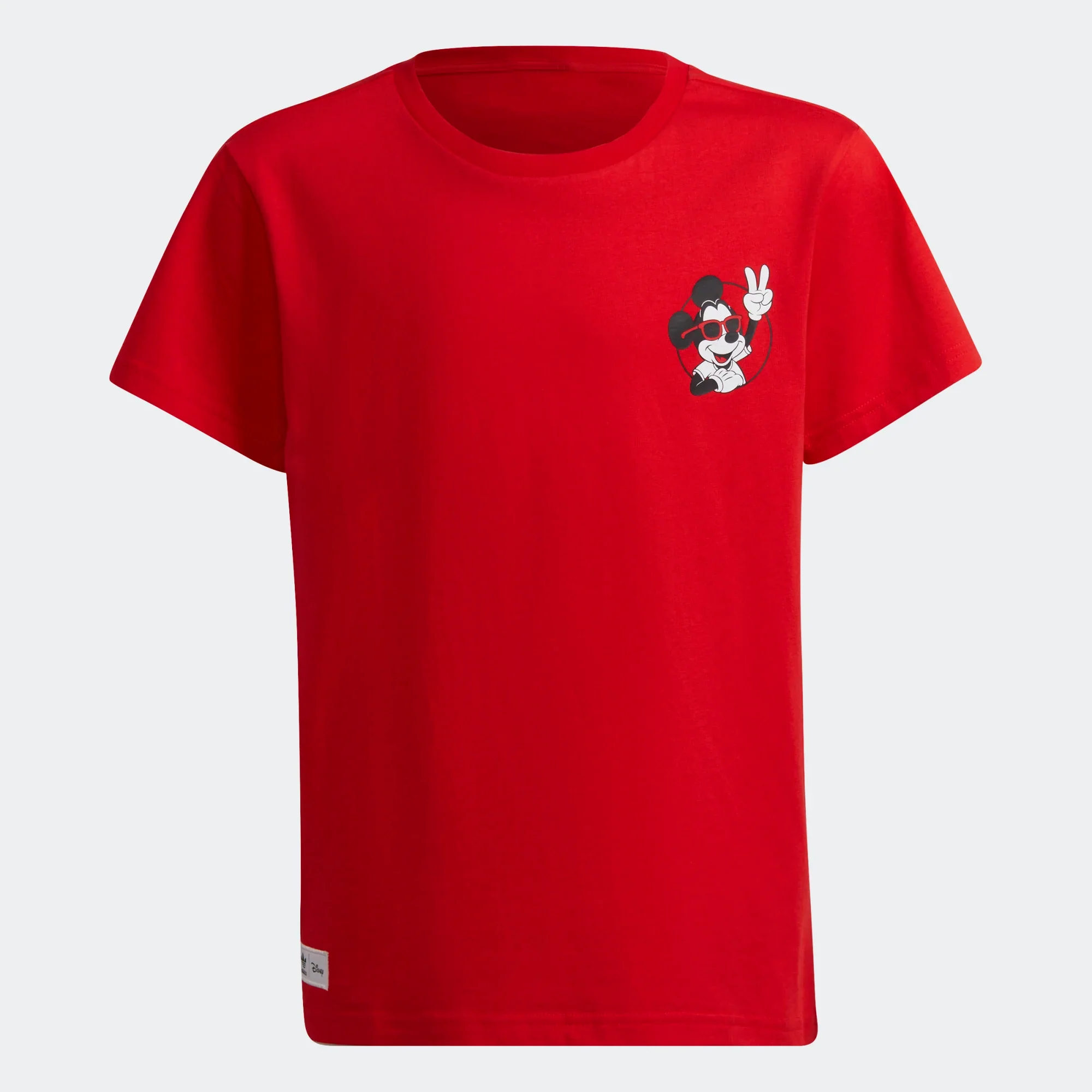 Adidas Kids' Disney Mickey and Friends Tee - Vivid Red - Image 2