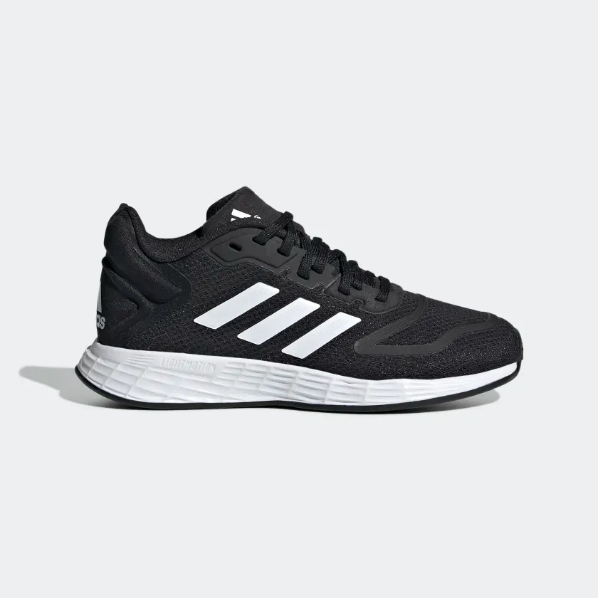 Adidas Kids' Duramo 10 Shoes - Core Black / Cloud White - Image 2
