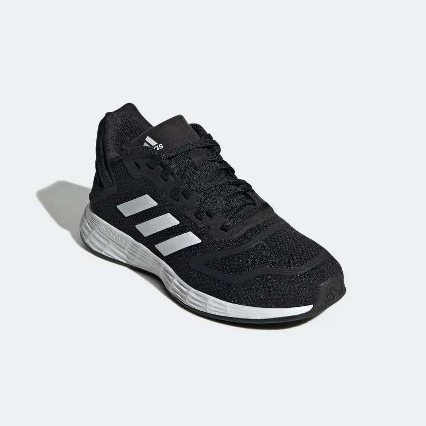 Adidas Kids' Duramo 10 Shoes - Core Black / Cloud White - Image 5