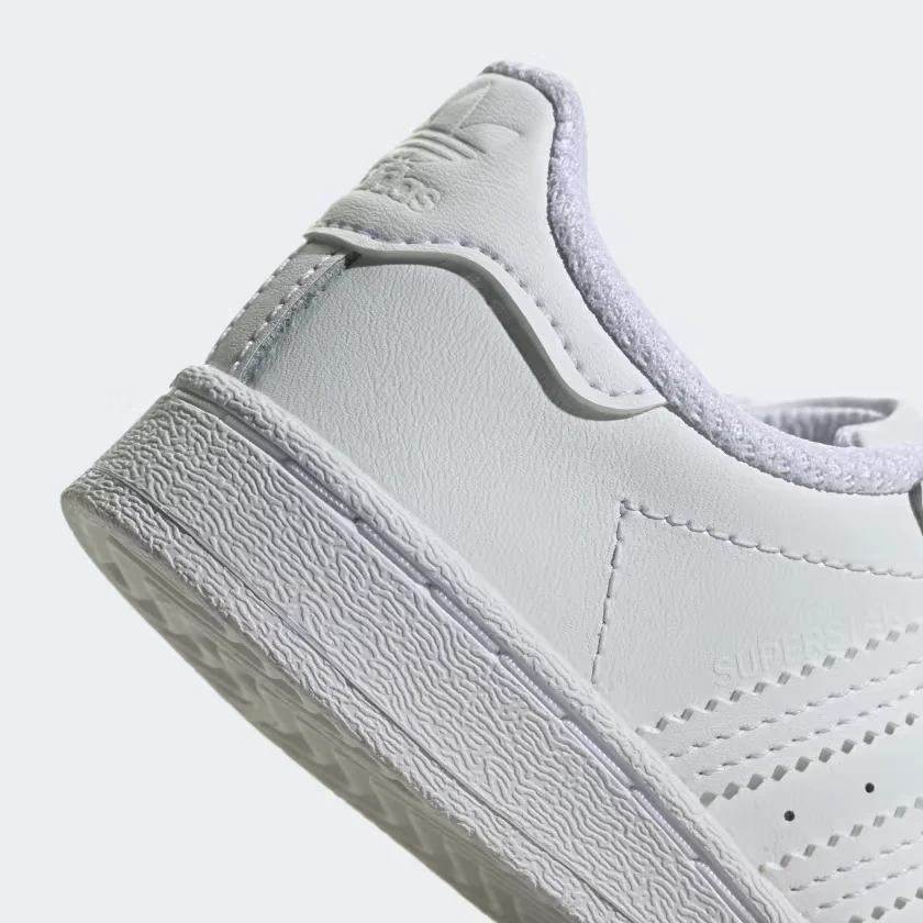 Adidas Kids' Superstar Shoes - All Cloud White - Image 10