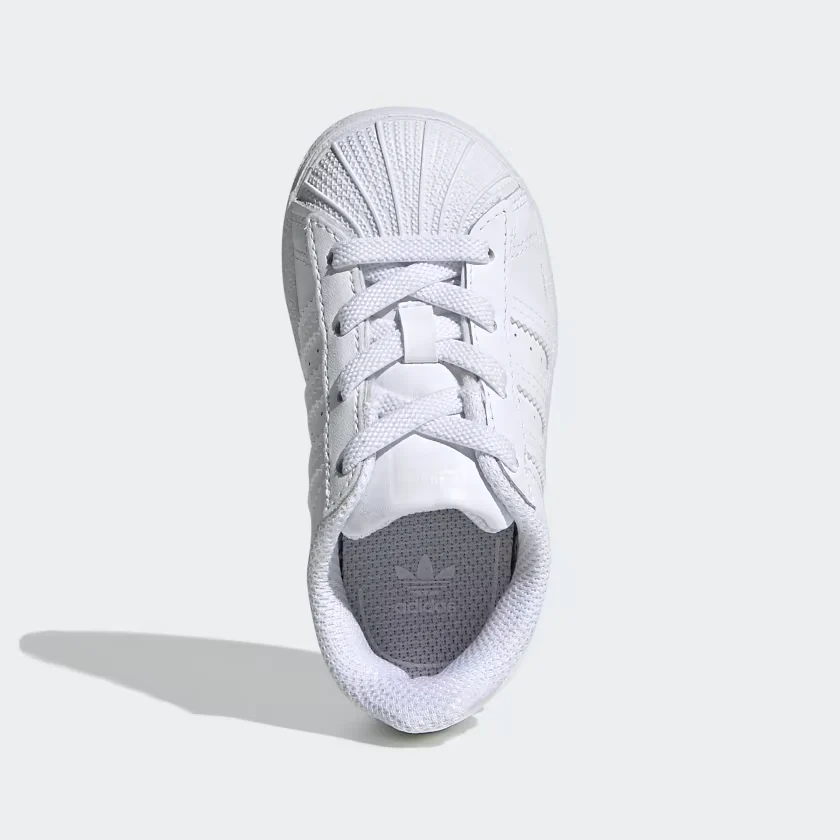 Adidas Kids' Superstar Shoes - All Cloud White - Image 3
