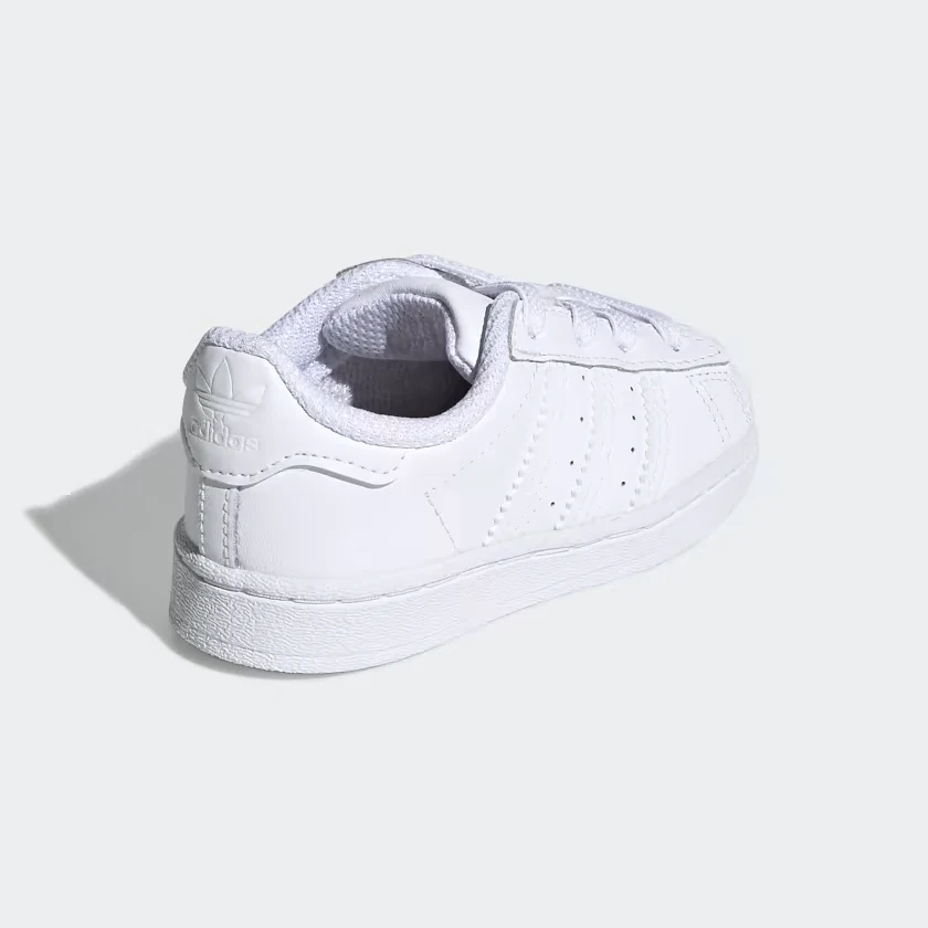Adidas Kids' Superstar Shoes - All Cloud White - Image 6