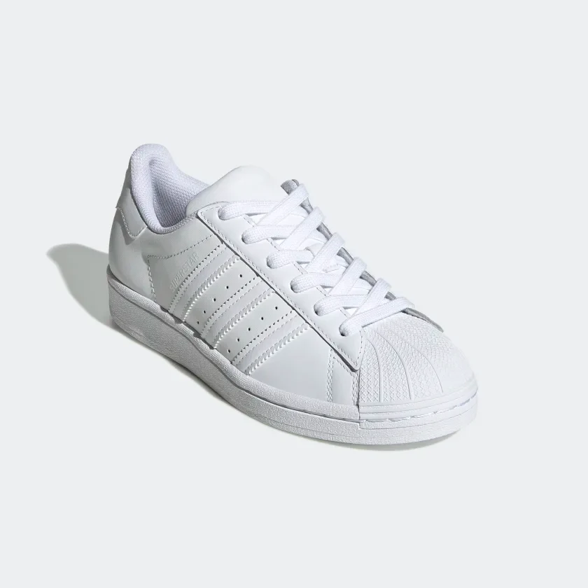Adidas Kids' Superstar Shoes - All Cloud White - Image 5