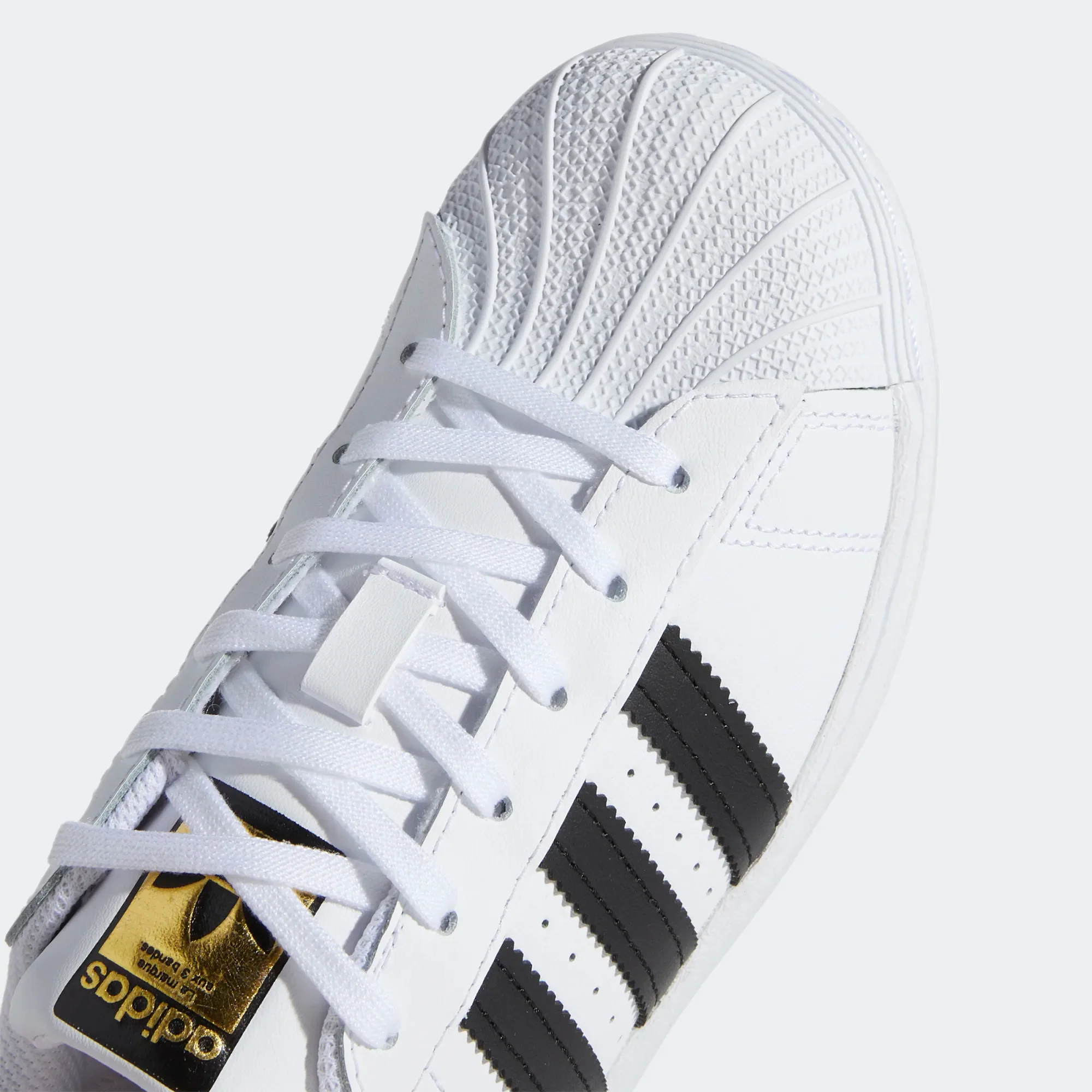 Adidas Kids' Superstar Shoes - Cloud White / Core Black - Image 10