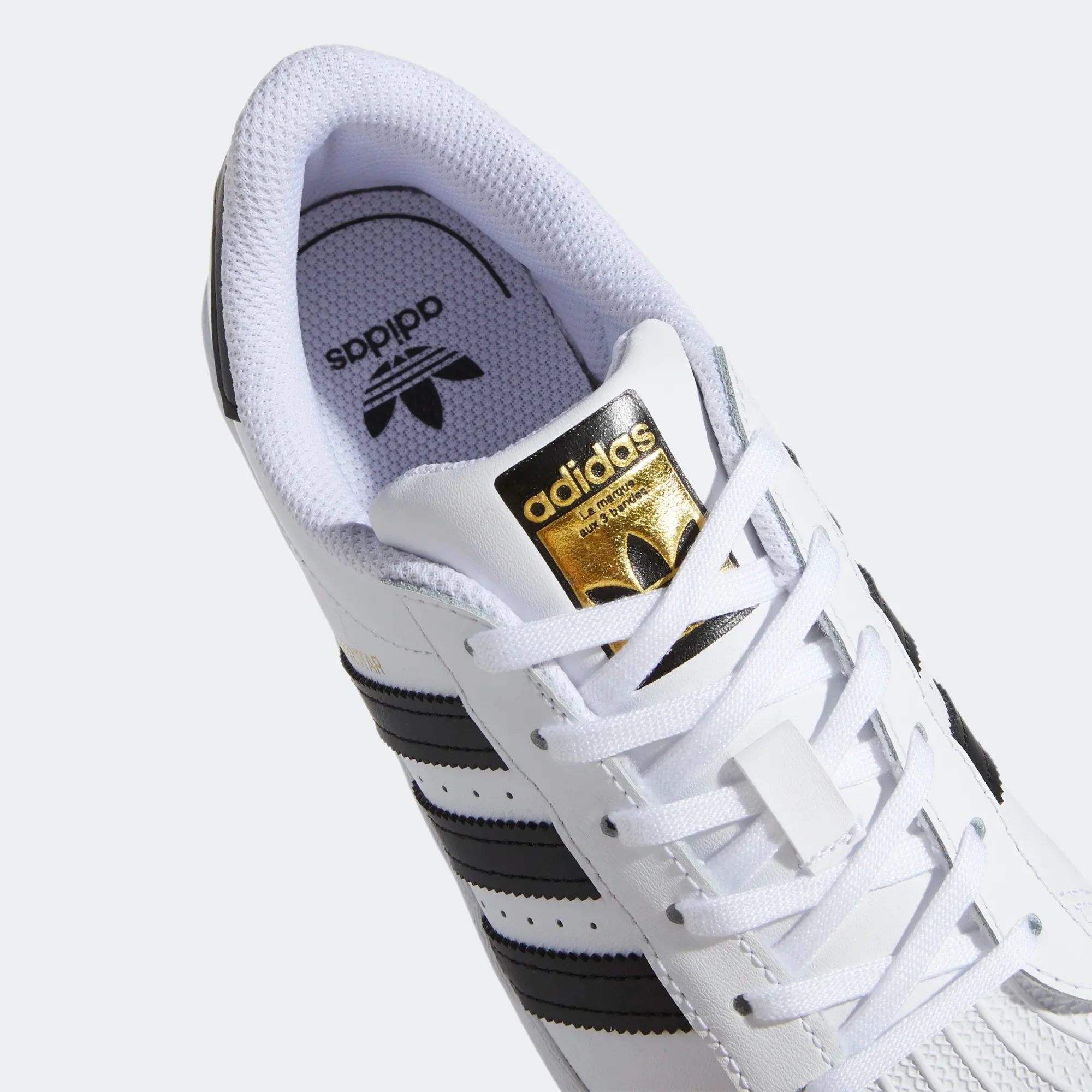 Adidas Kids' Superstar Shoes - Cloud White / Core Black - Image 9