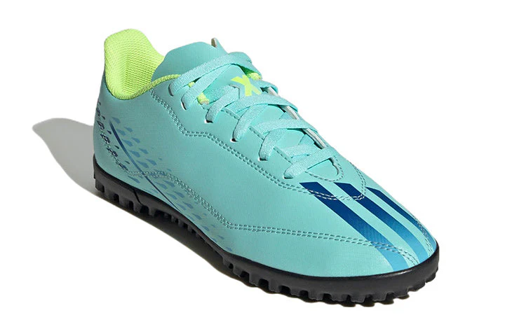 Adidas Kids' X Speed Portal .4 Turf Soccer Shoes - Teal - Image 2