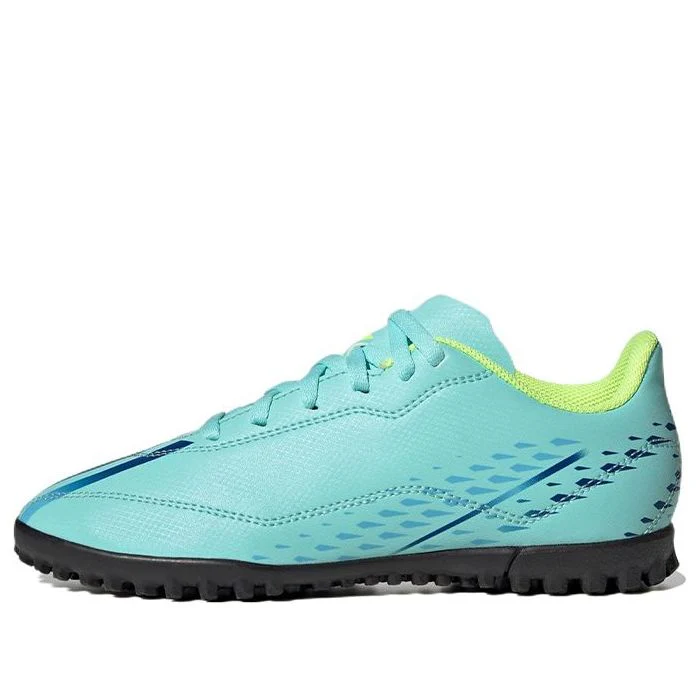 Adidas Kids' X Speed Portal .4 Turf Soccer Shoes - Teal - Image 4