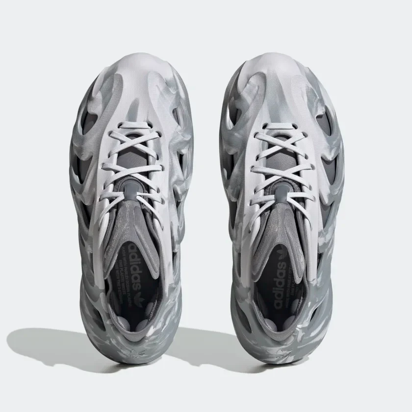 Adidas Men's Adifom Q Shoes - Dash Grey / Light Grey / Bright Royal - Image 3