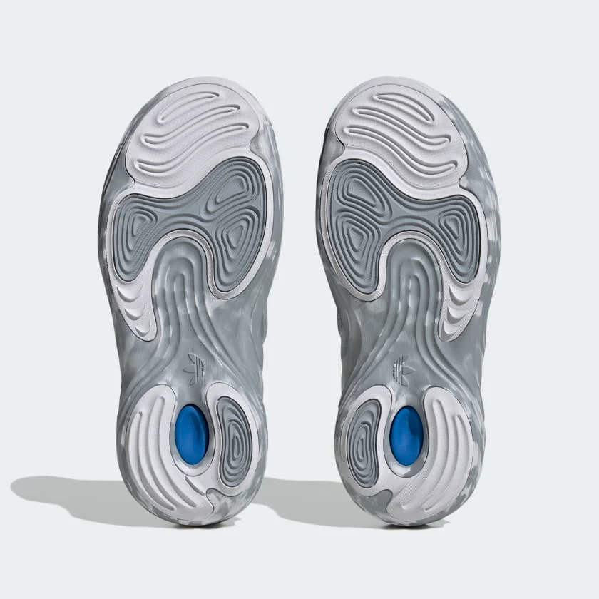Adidas Men's Adifom Q Shoes - Dash Grey / Light Grey / Bright Royal - Image 4