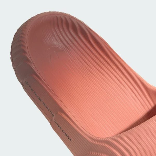 Adidas Men's Adilette 22 Slides - Wonder Clay / Wild Sepia / Core Black - Image 9