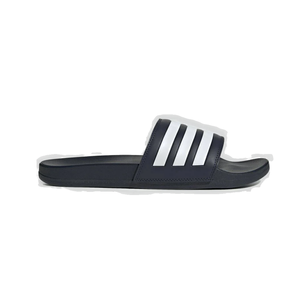 Adidas Men's Adilette Comfort Shoes - Legend Ink / Cloud White - Image 4