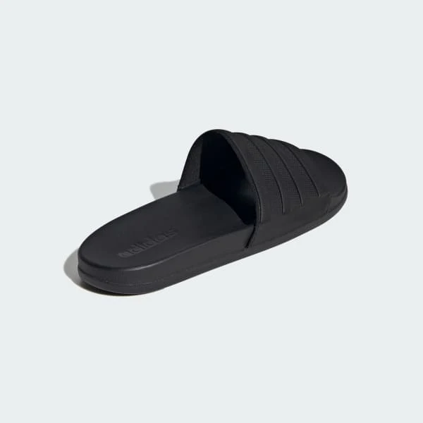 Adidas Men's Adilette Comfort Slides Shoes - Triple Black - Image 3