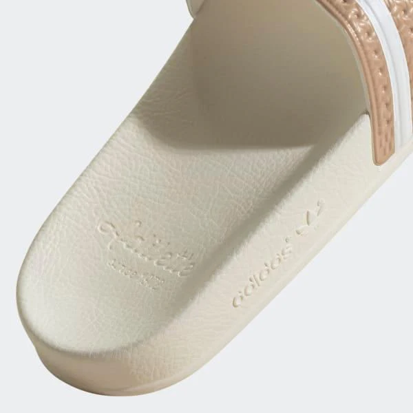 Adidas Men's Adilette Slides - Magic Beige / Cloud White / Off White - Image 10