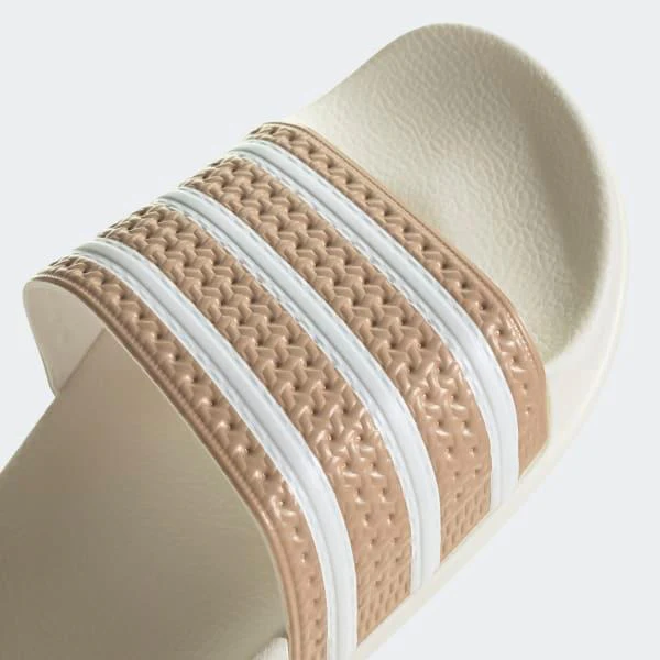 Adidas Men's Adilette Slides - Magic Beige / Cloud White / Off White - Image 9