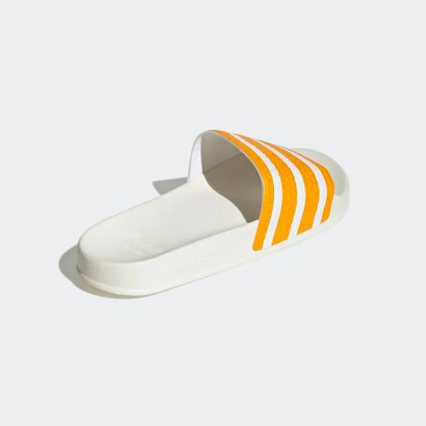 Adidas Men's Adilette Slides - Team College Gold / Cloud White / Off White - Image 5