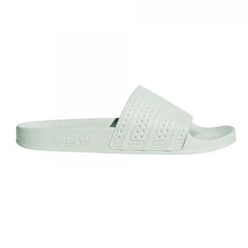 Adidas Men's Adilette Slides - Linen Green
