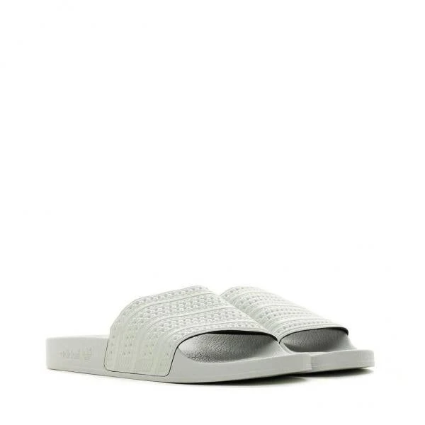 Adidas Men's Adilette Slides - Linen Green - Image 2