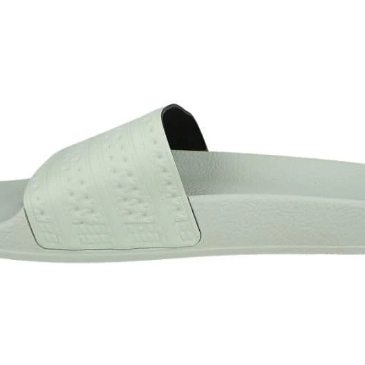 Adidas Men's Adilette Slides - Linen Green - Image 4