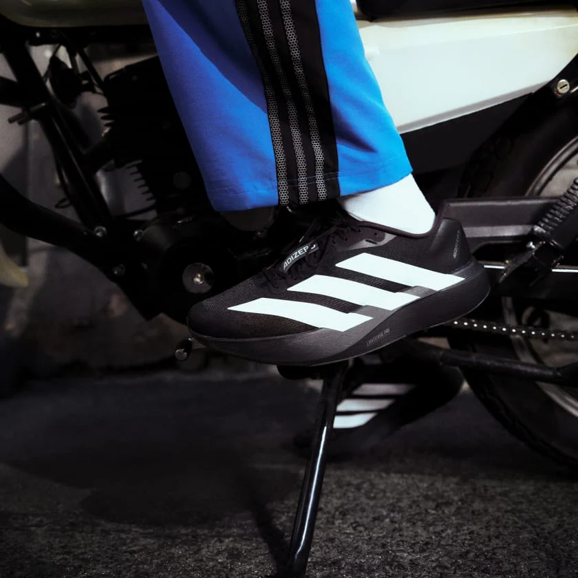 Adidas Men's Adizero Evo Sl Shoes - Core Black / Cloud White - Image 14