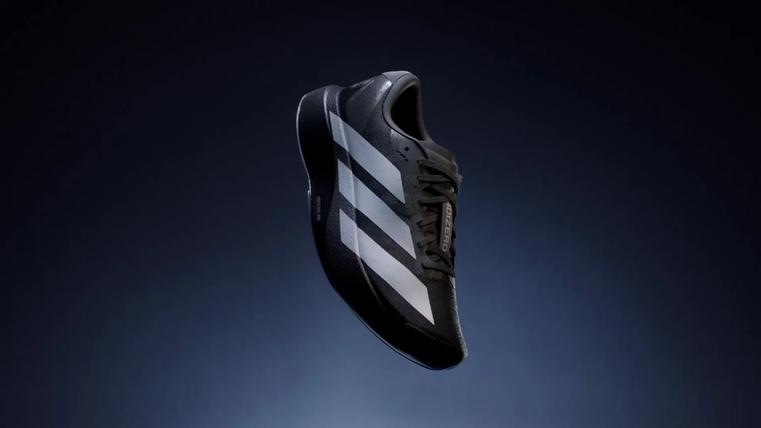 Adidas Men's Adizero Evo Sl Shoes - Core Black / Cloud White - Image 2