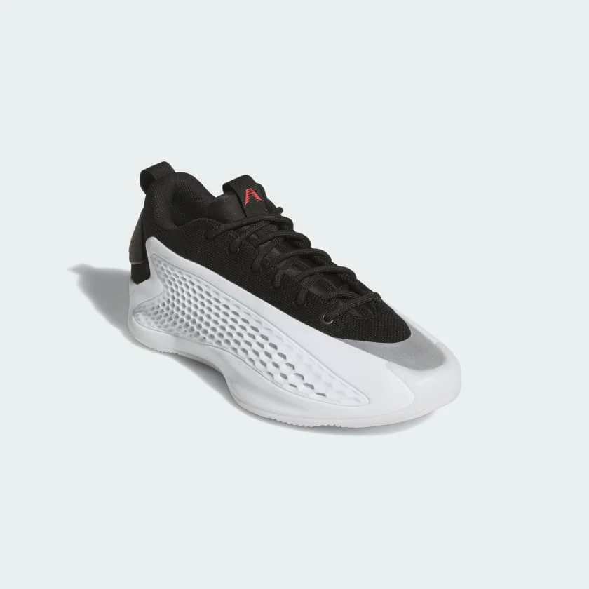Adidas Men's Ae 1 Low Shoes - Footwear White / Core Black / Lucid Red - Image 4