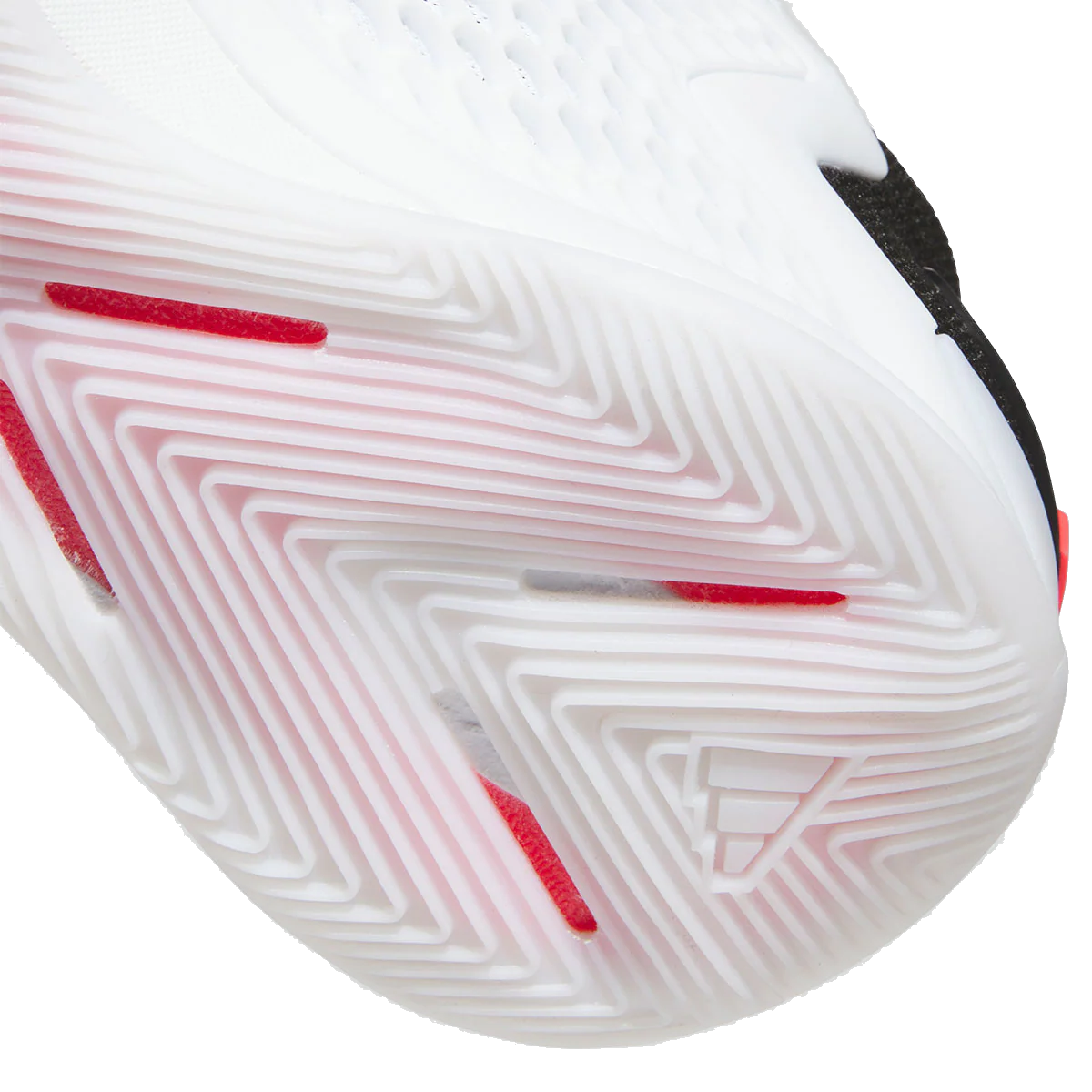 Adidas Men's Ae 1 Low Shoes - Footwear White / Core Black / Lucid Red - Image 7