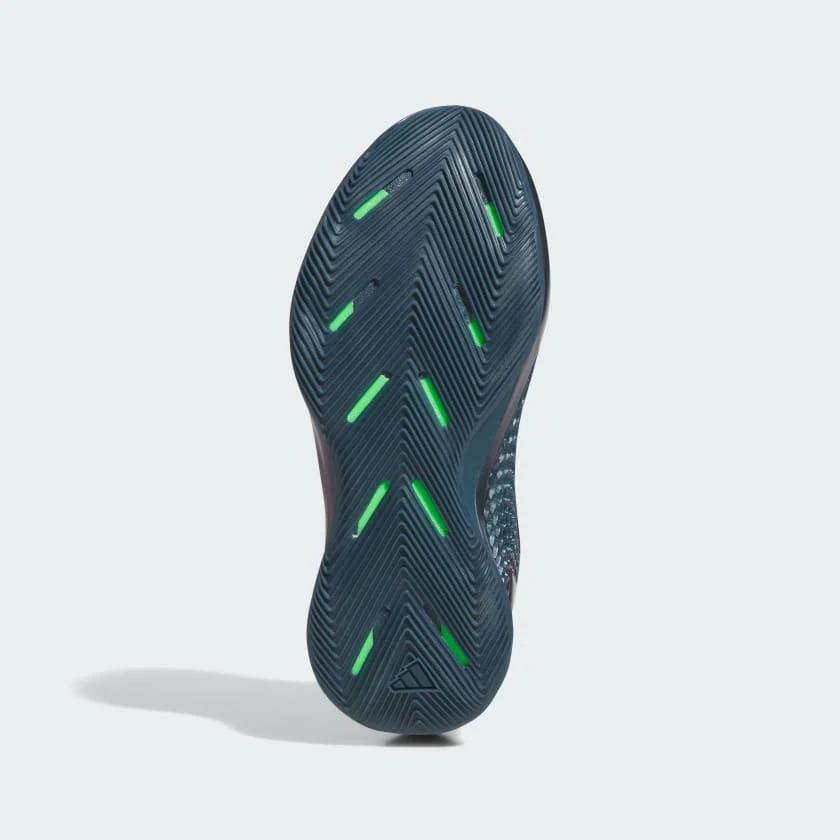 Adidas Men's Anthony Edwards 1 Low Shoes - Arctic Night / Core Black / Scream Green - Image 9
