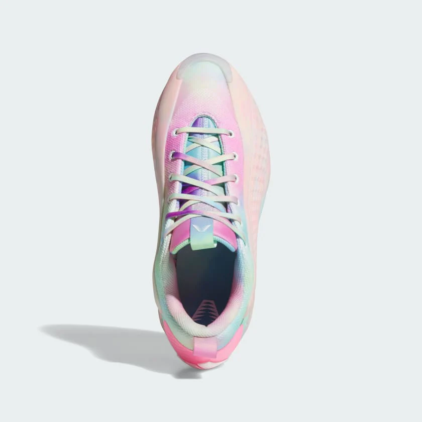 Adidas Men's Anthony Edwards 1 Low Shoes - Cloud White / Acid Orange / Bliss Pink - Image 4
