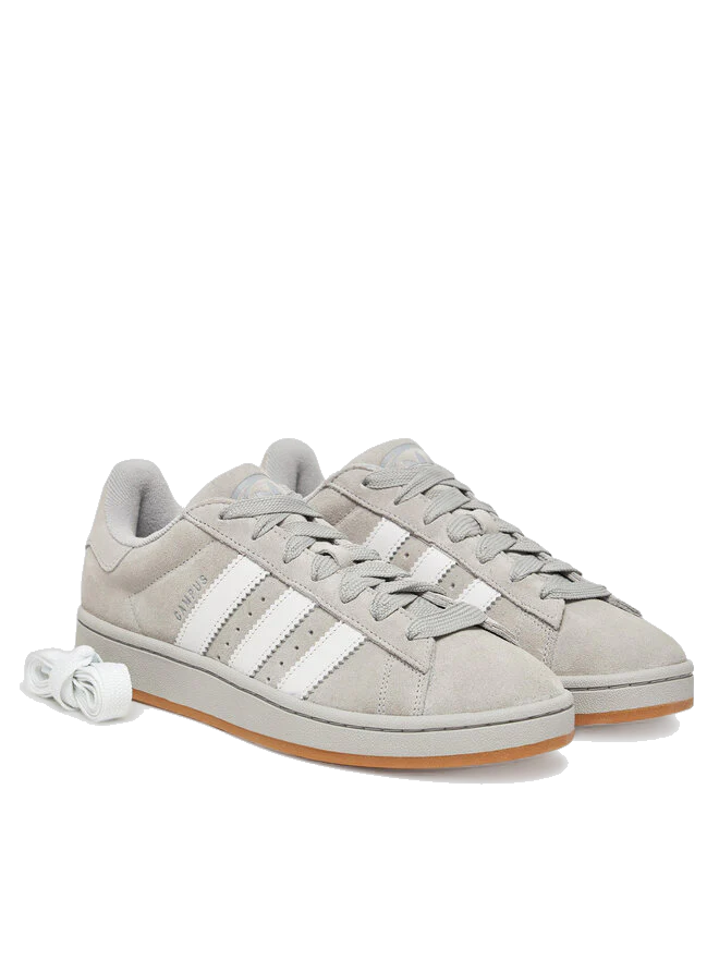 Adidas Men's Campus 00s Shoes - Grey Two / Cloud White - Image 2