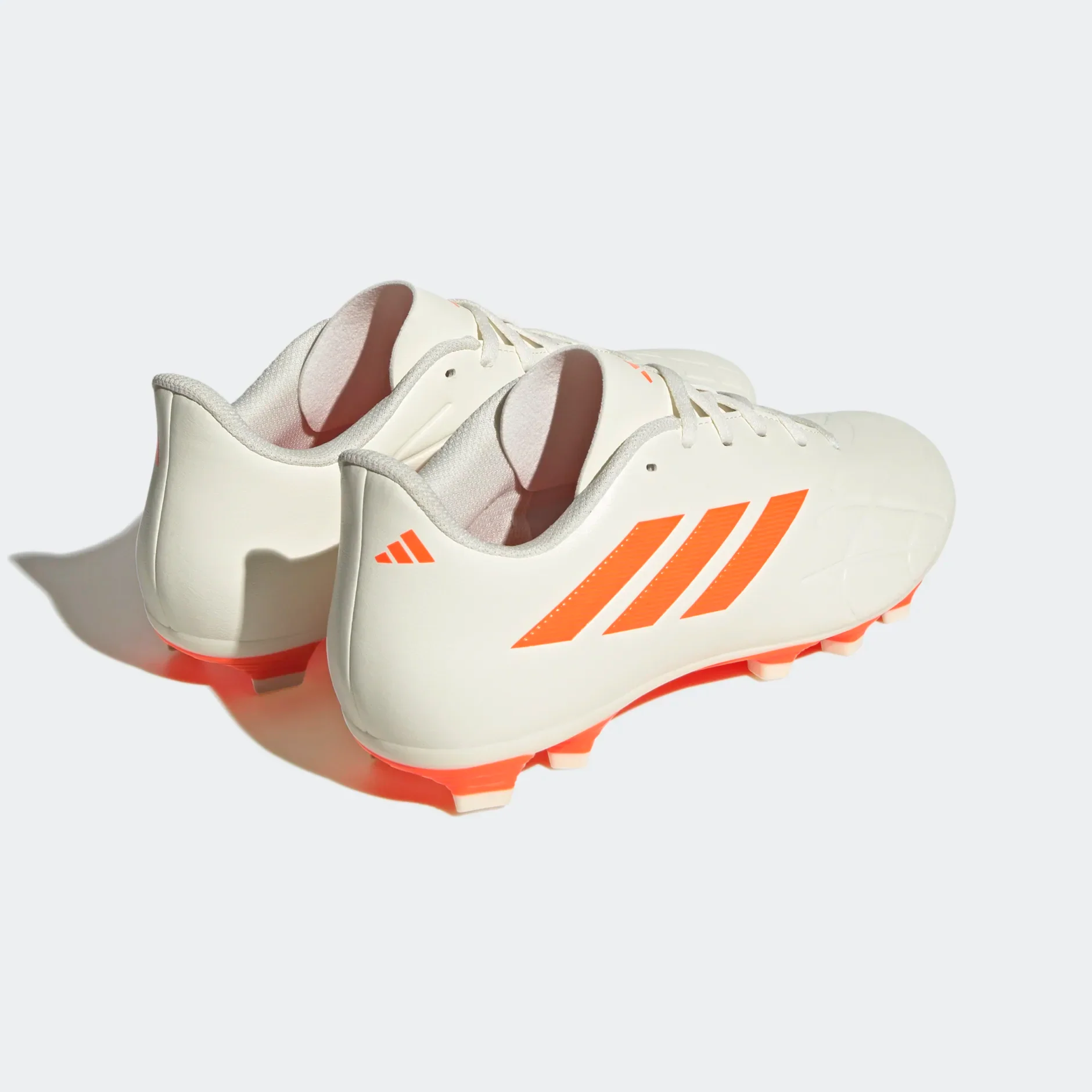 Adidas Men's Copa Pure.4 Flexible Ground Boots - Off White / Solar Orange - Image 7
