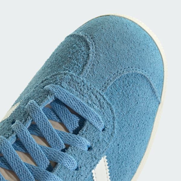 Adidas Men's Gazelle Shoes - Light Blue / Off White / Cream White - Image 10