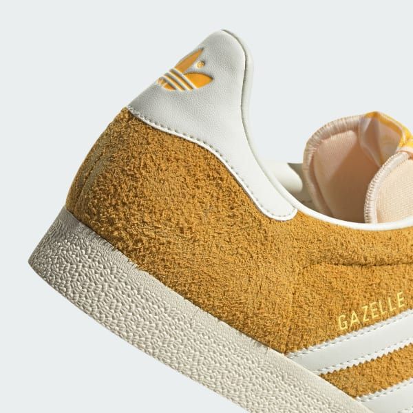 Adidas Men's Gazelle Shoes - Preloved Yellow / Off White / Cream White - Image 10