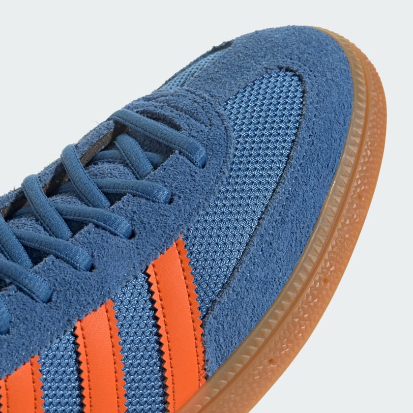 Adidas Men's Handball Spezial Shoes - Focus Blue / Orange / Gum - Image 10