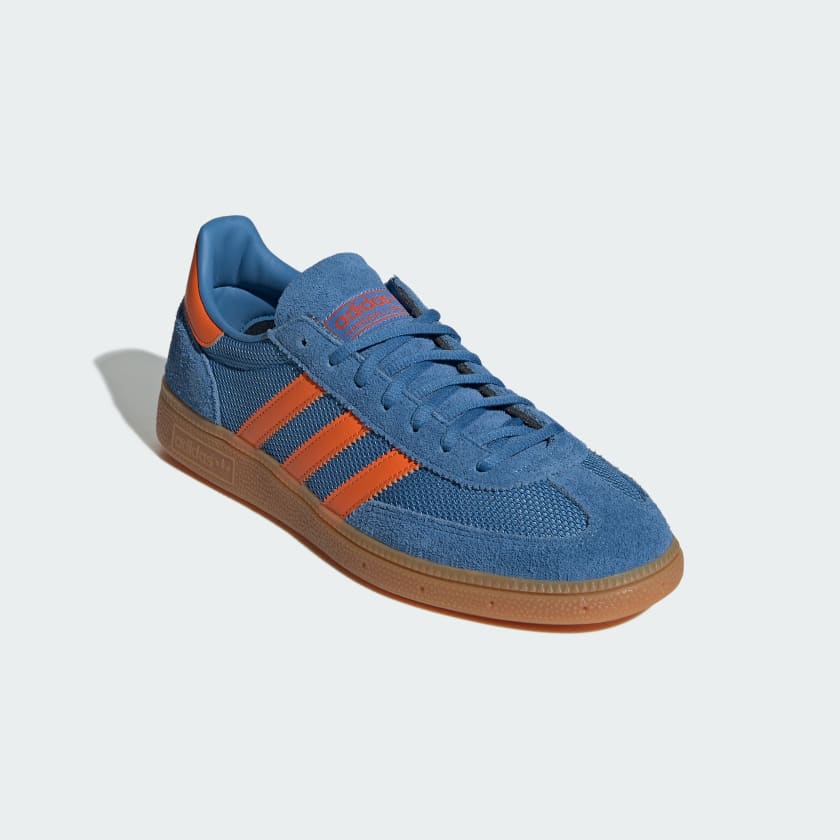 Adidas Men's Handball Spezial Shoes - Focus Blue / Orange / Gum - Image 5