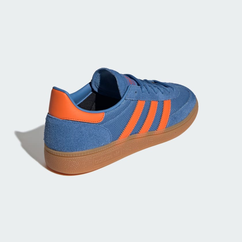 Adidas Men's Handball Spezial Shoes - Focus Blue / Orange / Gum - Image 6