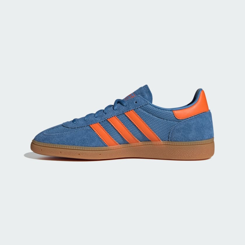 Adidas Men's Handball Spezial Shoes - Focus Blue / Orange / Gum - Image 7