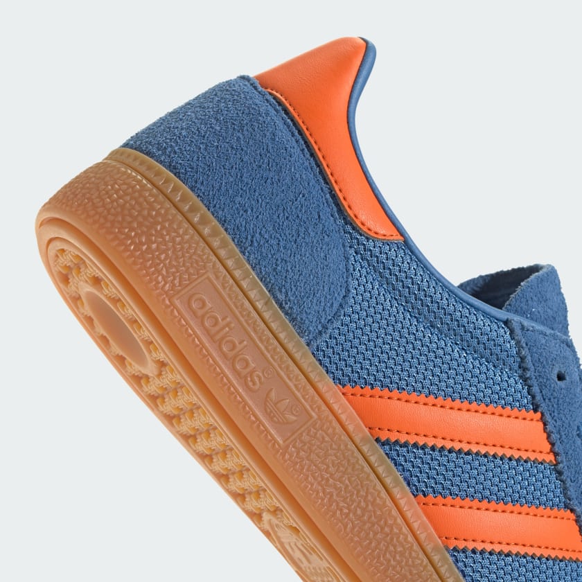 Adidas Men's Handball Spezial Shoes - Focus Blue / Orange / Gum - Image 9