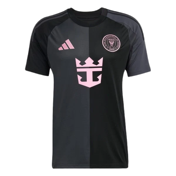 Adidas Men's Inter Miami Cf 25/26 Messi Away Jersey Apparel - Black