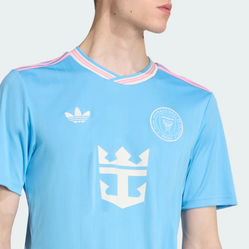 Adidas Men's Inter Miami CF 25/26 Third Messi Jersey - Semi Blue Burst - Image 8