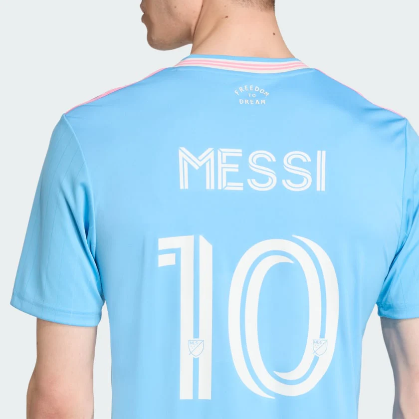 Adidas Men's Inter Miami CF 25/26 Third Messi Jersey - Semi Blue Burst - Image 9
